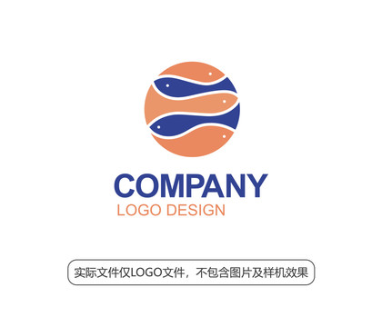 日本寿司鱼logo