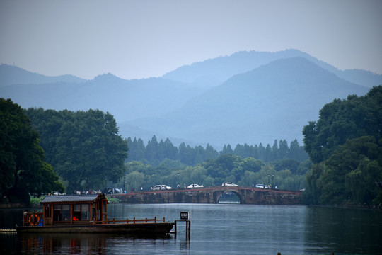 西湖山水