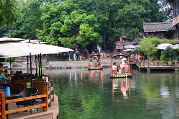 黄龙溪古镇风景