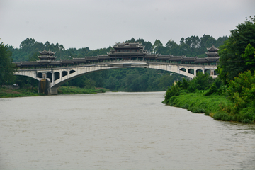 黄龙溪古镇风景