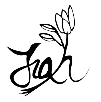 小鸟植物logo