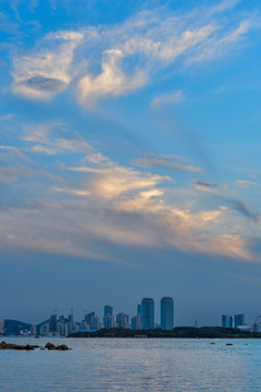 黄岛唐岛湾夕阳