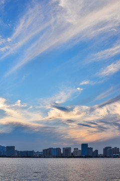 黄岛唐岛湾夕阳