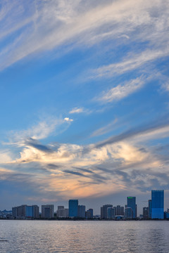 黄岛唐岛湾夕阳