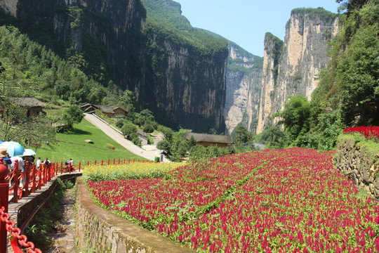 旱夔门旅游风景点图片