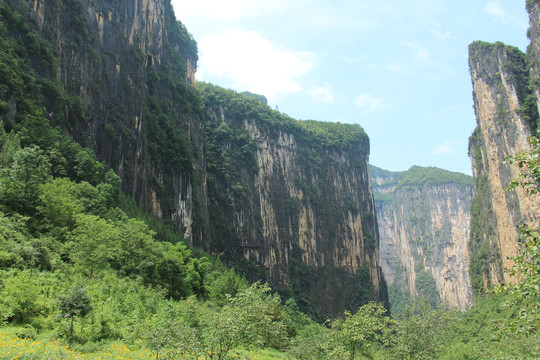 旱夔门旅游风景图片