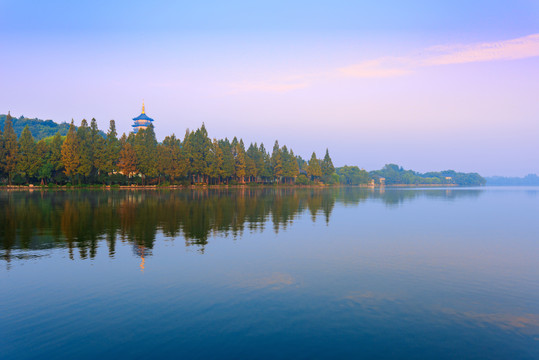 杭州西湖秋景