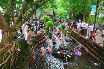 黄龙溪古镇风景