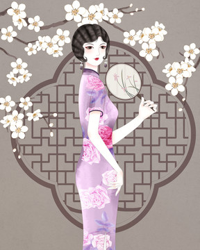 旗袍美人