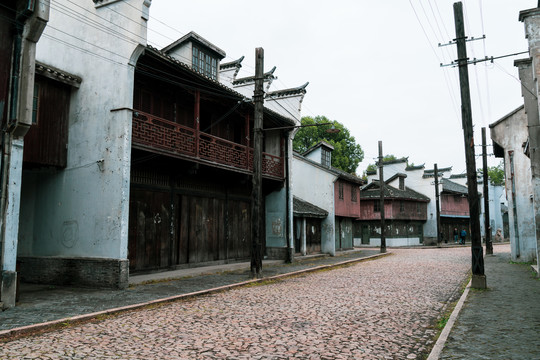 老上海街景