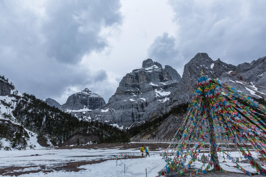 香格里拉巴拉格宗风景