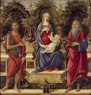 桑德罗·波提切利圣母油画