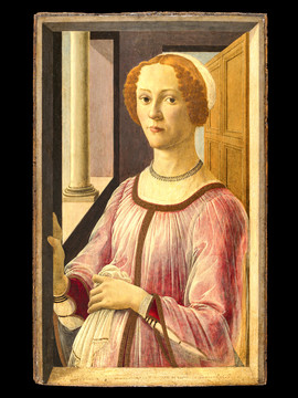 波提切利女性肖像画