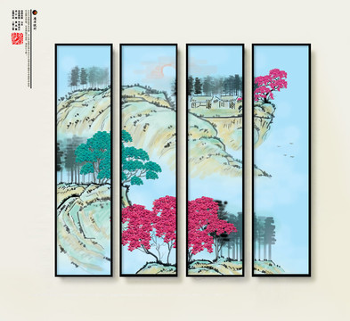 新中式畫