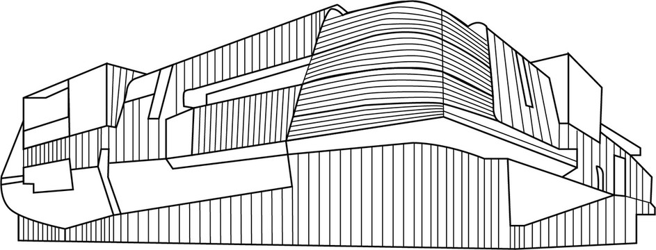 東二環(huán)泰禾廣場線稿