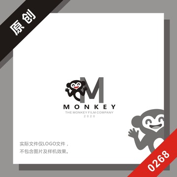 黑標(biāo)系列猴子logo