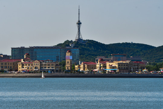 黄岛唐岛湾城市风光