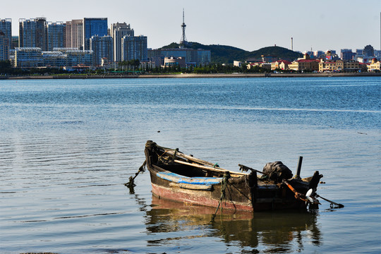 黄岛唐岛湾城市风光