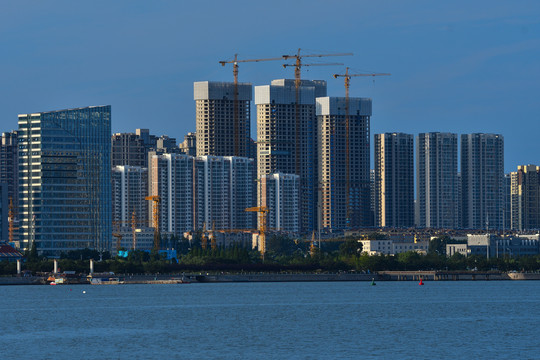 黄岛唐岛湾城市风光