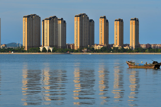 黄岛唐岛湾城市风光