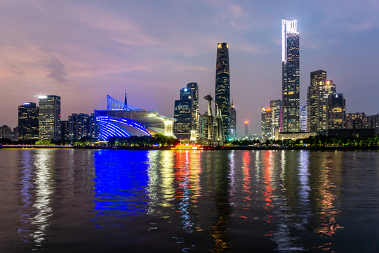 珠江新城夜景