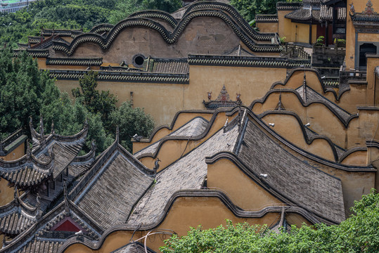 重庆湖广会馆建筑风光