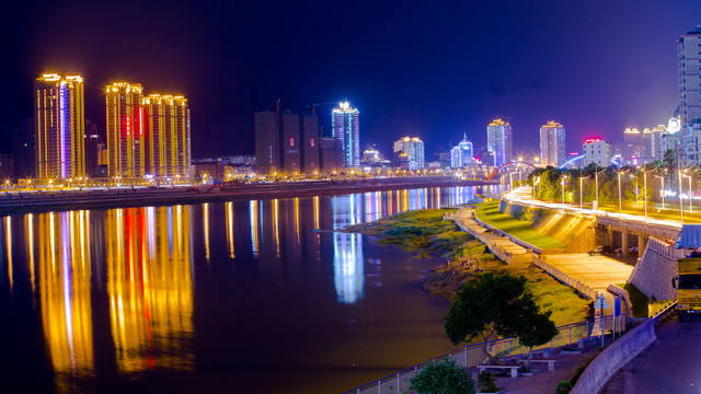 青田夜景