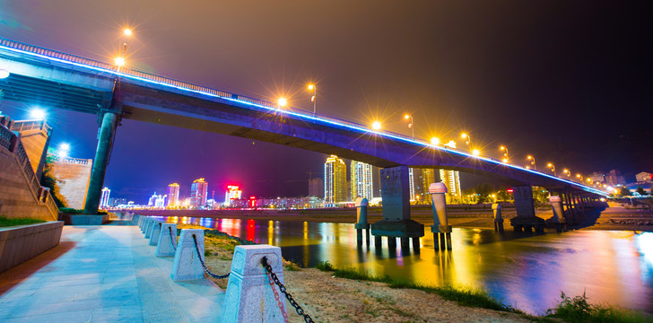 青田夜景