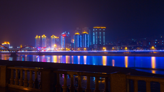 青田夜景