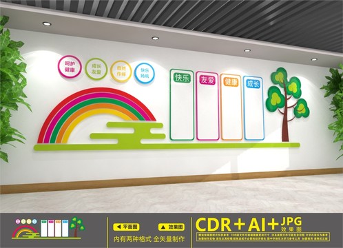 幼兒園文化墻