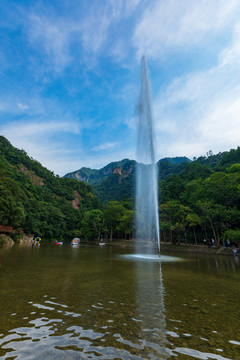 龙湾潭喷泉