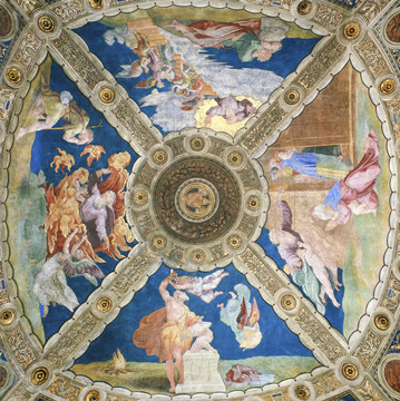 拉斐尔梵蒂冈博物馆壁画
