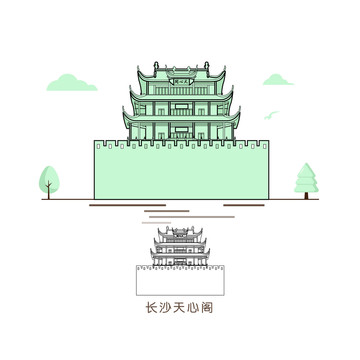 长沙天心阁插图