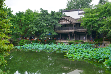 黄龙溪古镇风景