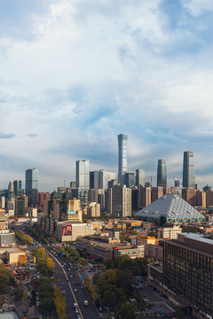 北京城市建筑国贸商区