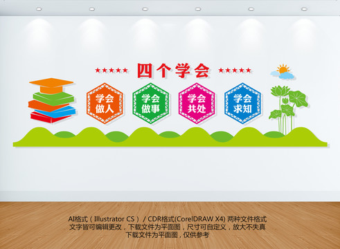 四個學(xué)會