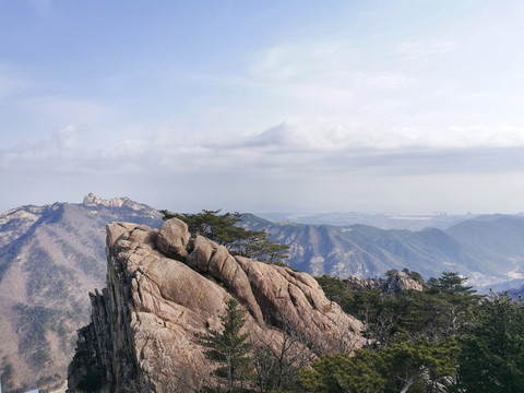 雪岳山山峰