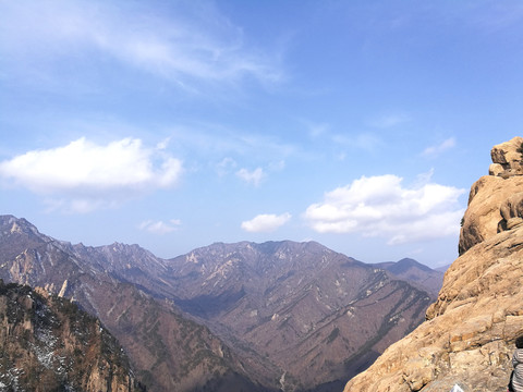 山峰云海