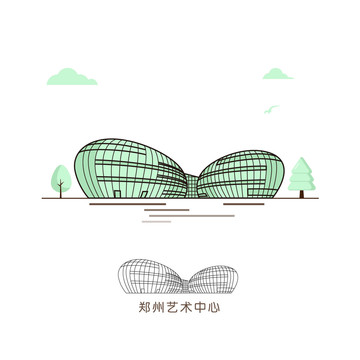鄭州藝術(shù)中心插圖