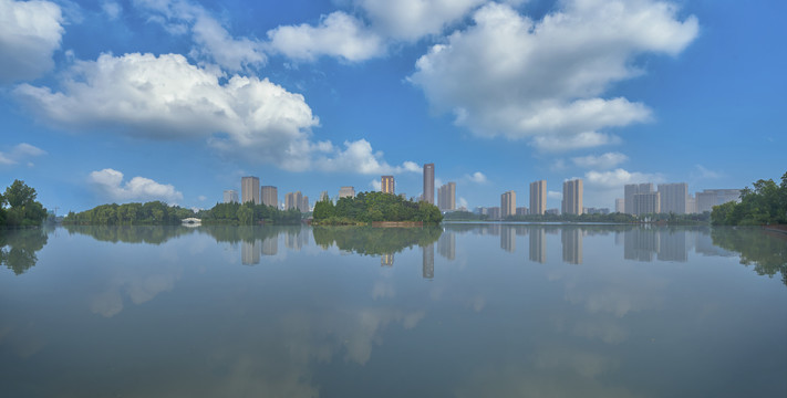 徐州金龙湖全景图