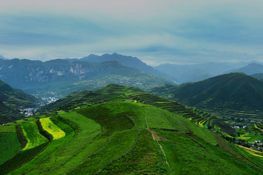 冶力关高山梯田