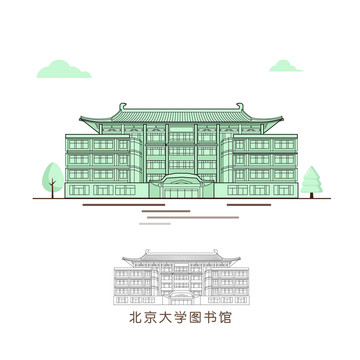 北京大学图书馆插图