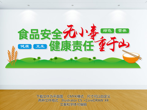 食品安全文化墻
