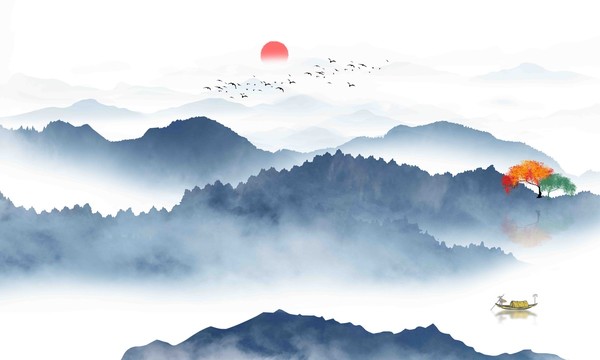 水墨背景