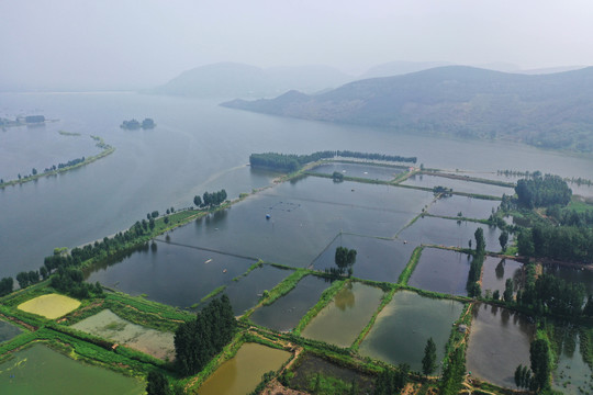 山东枣庄周村水库