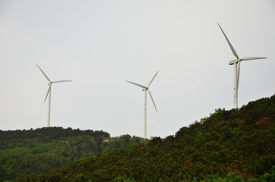 山东长岛风力发电机组