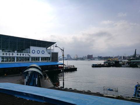 渔村海港