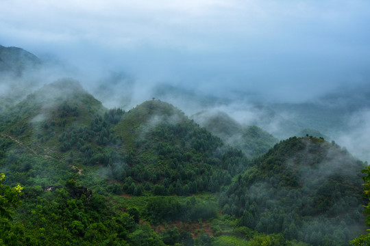 南丹山雾海风光