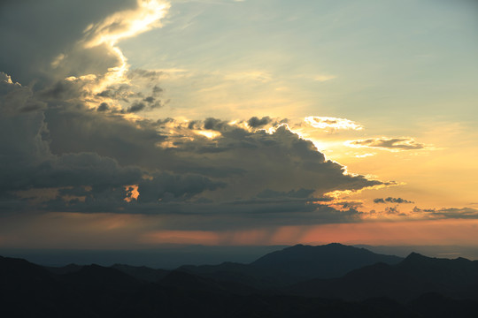 夕阳晚霞