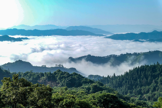 南丹山云海雾海风光